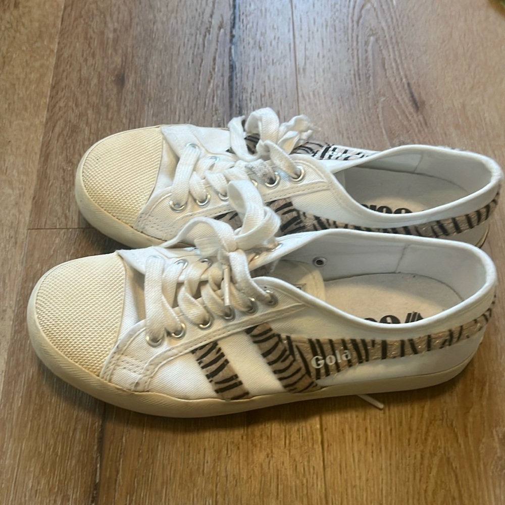Gola Women’s Size 7 Shoes with animal print- gently used